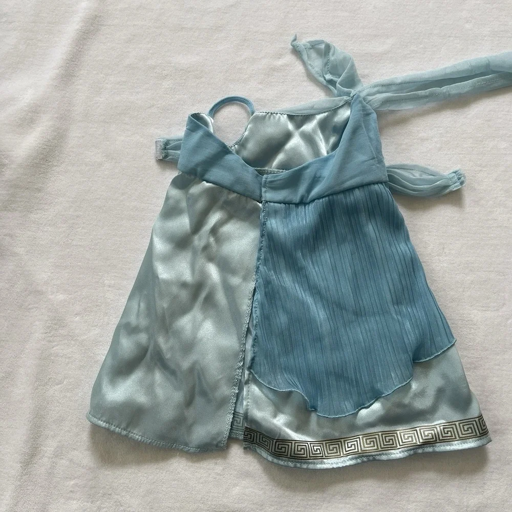 Y2K American Girl of Today Doll Dress Grecian Princess Costume 2004 Blue Greek
